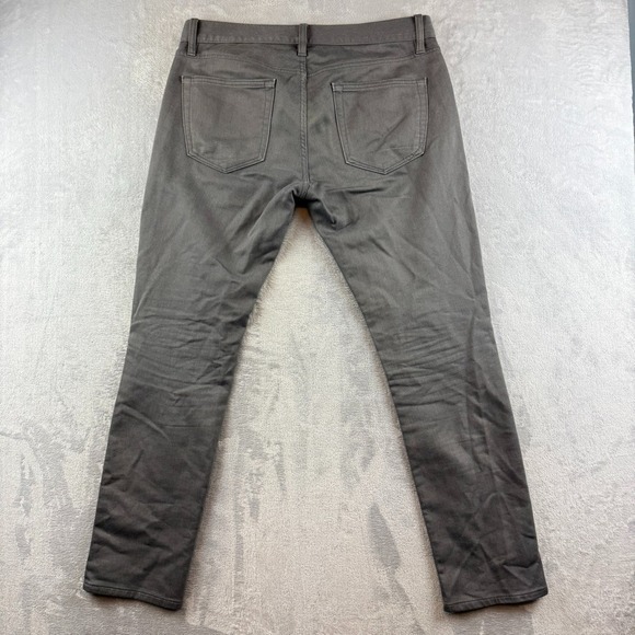 Banana Republic Traveler Pants Mens 32x30 Gray Skinny Fit Stretch Twill - Picture 3 of 12